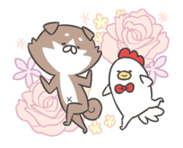 shibainu&tebasakisan Animated sticker #13705251