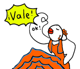 Barbie Bird Loves Flamenco. sticker #13705263