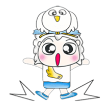 Mr. Hideki. Love bird sticker #13705547