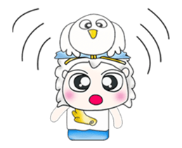 Mr. Hideki. Love bird sticker #13705554