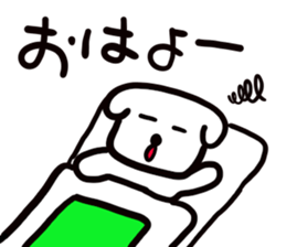 dog of square face sticker part4 sticker #13705925