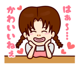 Pretty grandma. sticker #13705961