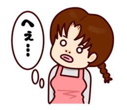 Pretty grandma. sticker #13705970