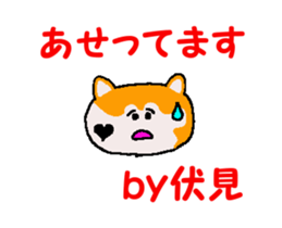 Shiba inu MOMO chan the third as well 40 sticker #13706036