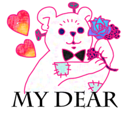 Horror night animals sticker #13706454