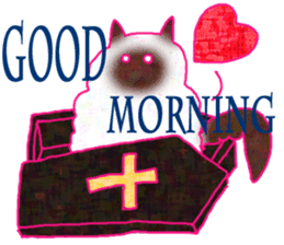 Horror night animals sticker #13706462