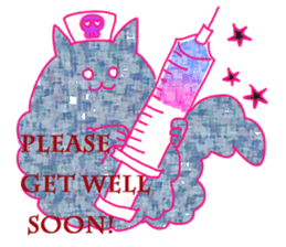 Horror night animals sticker #13706465