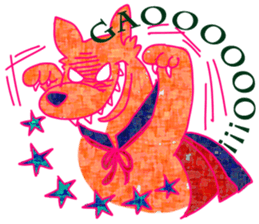 Horror night animals sticker #13706472