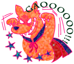 Horror night animals sticker #13706472