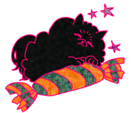 Horror night animals sticker #13706473