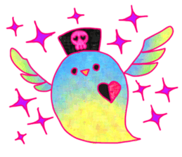 Horror night animals sticker #13706474