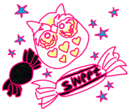 Horror night animals sticker #13706475