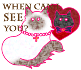 Horror night animals sticker #13706478