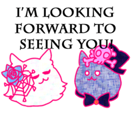 Horror night animals sticker #13706479