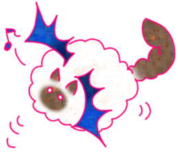 Horror night animals sticker #13706484