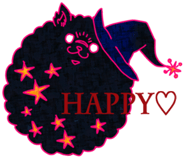 Horror night animals sticker #13706485