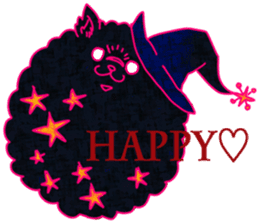 Horror night animals sticker #13706485