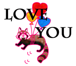 Horror night animals sticker #13706488