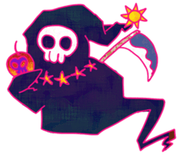 Horror night animals sticker #13706493