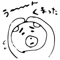 KAWAII animal bear and squid. sticker #13706497