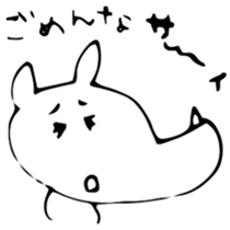 KAWAII animal bear and squid. sticker #13706512