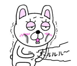 yasagure rabbit sticker #13706677