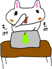 Architecture design is being done rabbit sticker #13707375