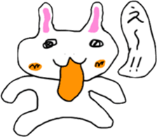 Architecture design is being done rabbit sticker #13707385