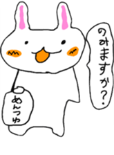 Architecture design is being done rabbit sticker #13707392