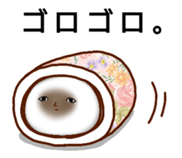 he looks so dead. sticker #13707614