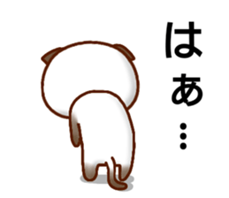 he looks so dead. sticker #13707626