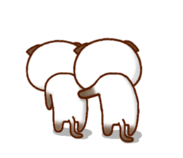 he looks so dead. sticker #13707627