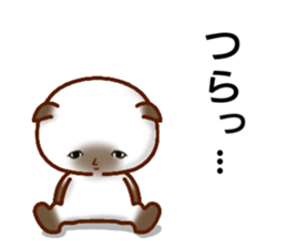 he looks so dead. sticker #13707631