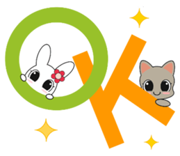 Cat of Russian, work hard sticker #13707737