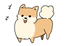 Cute Pomeranian Animation Vol02 sticker #13707800