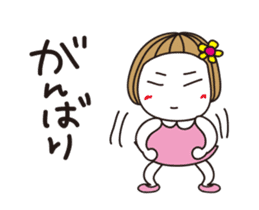 Bangs short girl vol.26 sticker #13707818