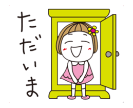 Bangs short girl vol.26 sticker #13707823