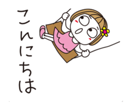 Bangs short girl vol.26 sticker #13707827