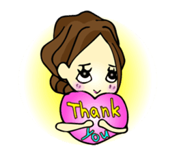 Kaori-chan Sticker sticker #13708240