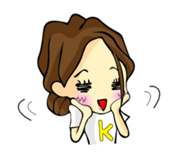 Kaori-chan Sticker sticker #13708263