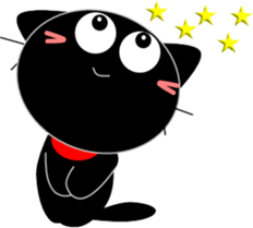 Friends of cute cat-13 sticker #13709103