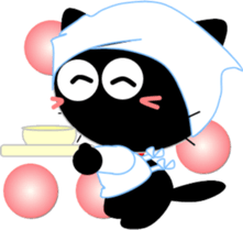 Friends of cute cat-13 sticker #13709109