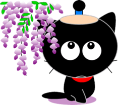 Friends of cute cat-13 sticker #13709110