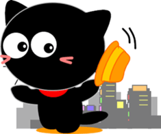 Friends of cute cat-13 sticker #13709111