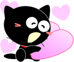 Friends of cute cat-13 sticker #13709114