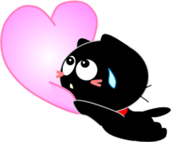 Friends of cute cat-13 sticker #13709116