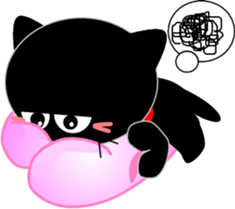 Friends of cute cat-13 sticker #13709117