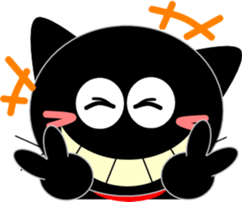 Friends of cute cat-13 sticker #13709118