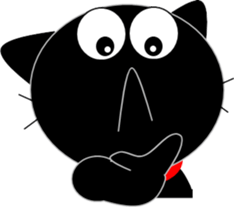 Friends of cute cat-13 sticker #13709119