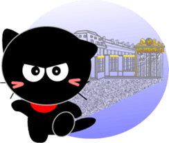 Friends of cute cat-13 sticker #13709124